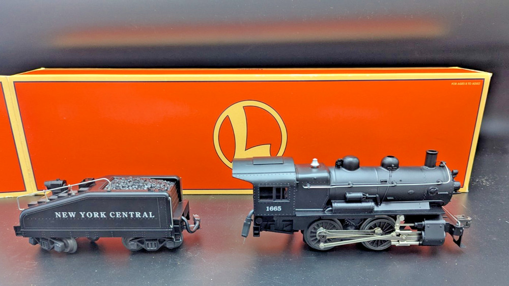 Lionel 6-18054 O Gauge New York Central 0-4-0 Steam Locomotive #1665